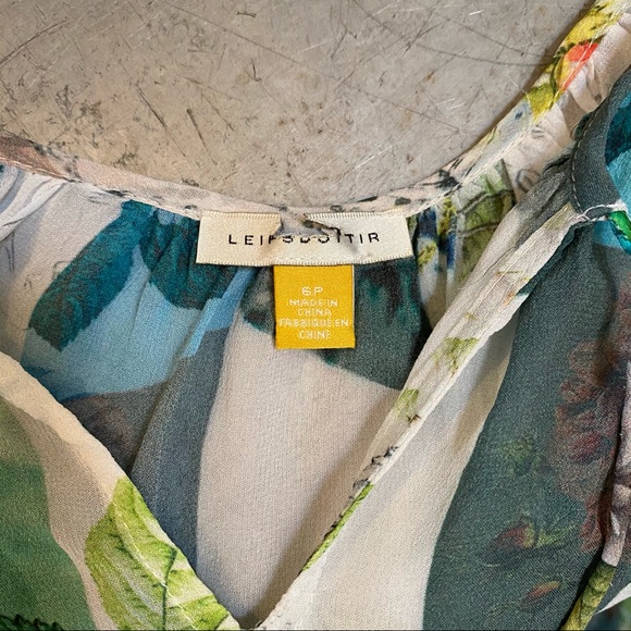 Anthropologie Leifsdottir abstract peasant blouse - Picture 7 of 8